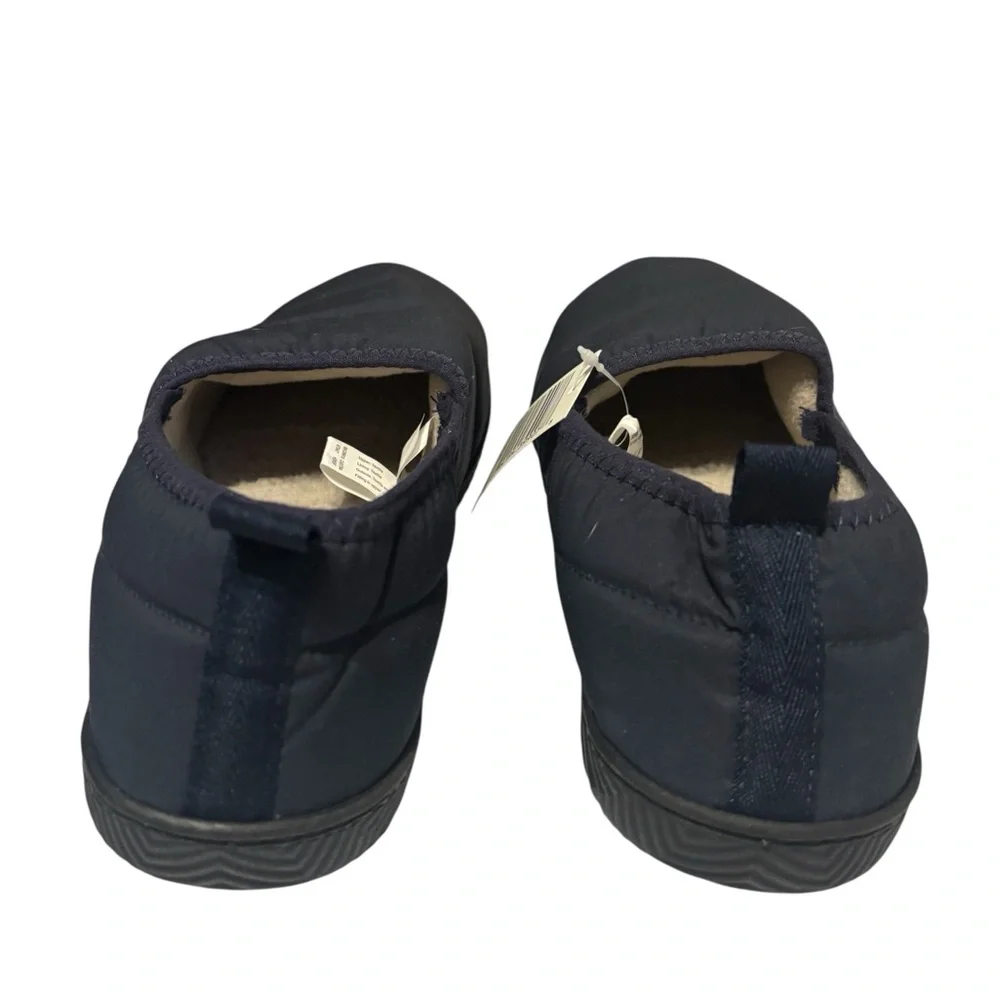 Isotoner Navy Blue Men's Slip-On Slippers Size 9.5-10.5 NWT